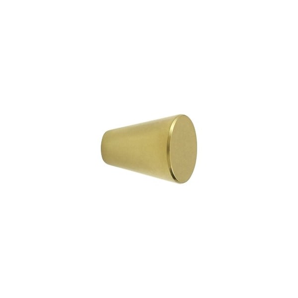 Deltana KC24U3 Cone Cabinet Knob Polished Brass, 10PK KC24U3-XCP10 - main